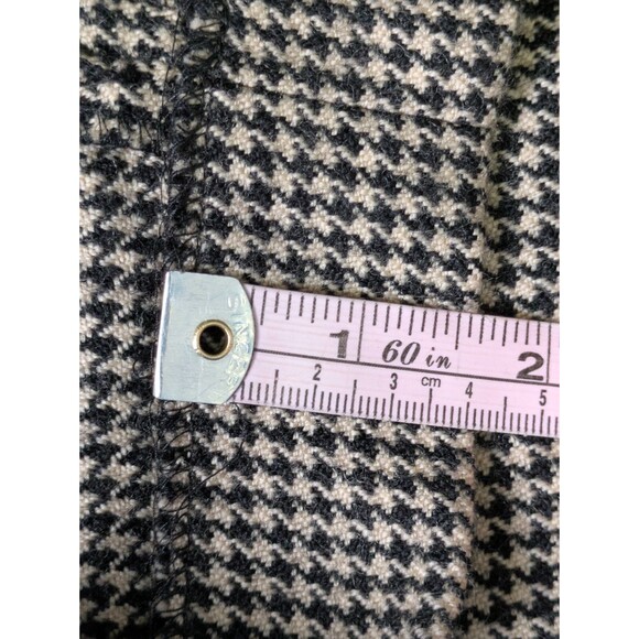 Lauren Ralph Lauren 100% Wool Dress Pants Plus 16W Tan Black Houndstooth Lined - Picture 12 of 12